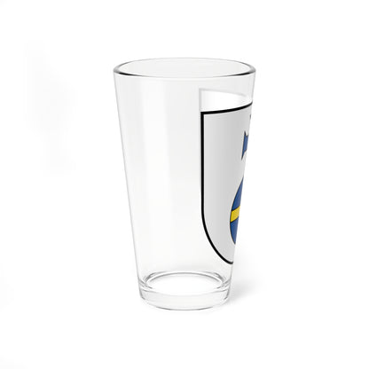 DEU Aidlingen COA (Germany) (Coat of Arms) Pint Glass 16oz