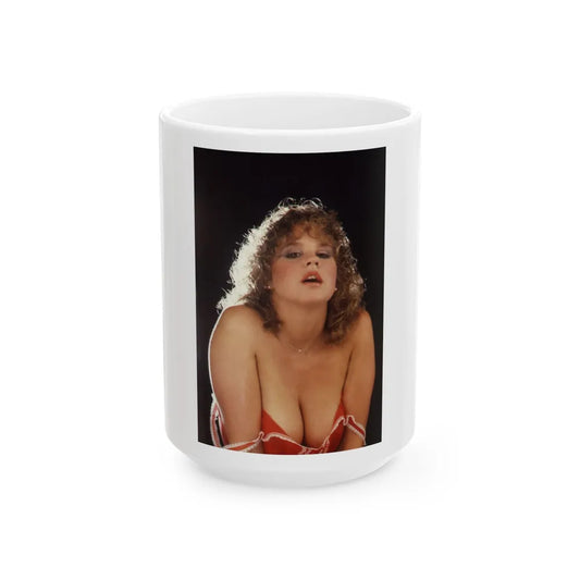 Linda Blair #234 (Vintage Female Icon) White Coffee Mug-15oz-Go Mug Yourself