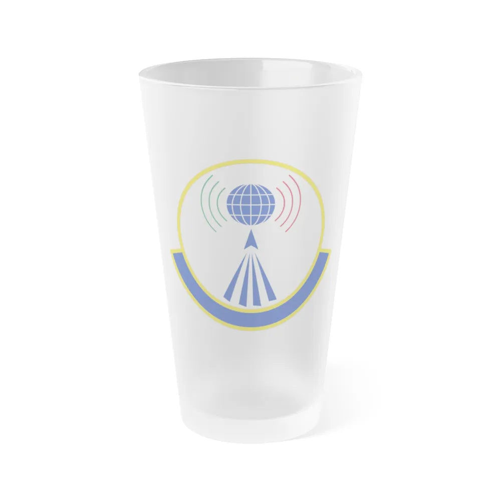 763 Enterprise Sourcing Squadron AFMC (U.S. Air Force) Frosted Pint Glass 16oz-16oz-Frosted-Go Mug Yourself