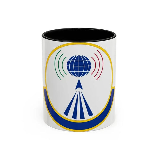 763 Enterprise Sourcing Squadron AFMC (U.S. Air Force) Accent Coffee Mug 11oz Black - Go Mug Yourself