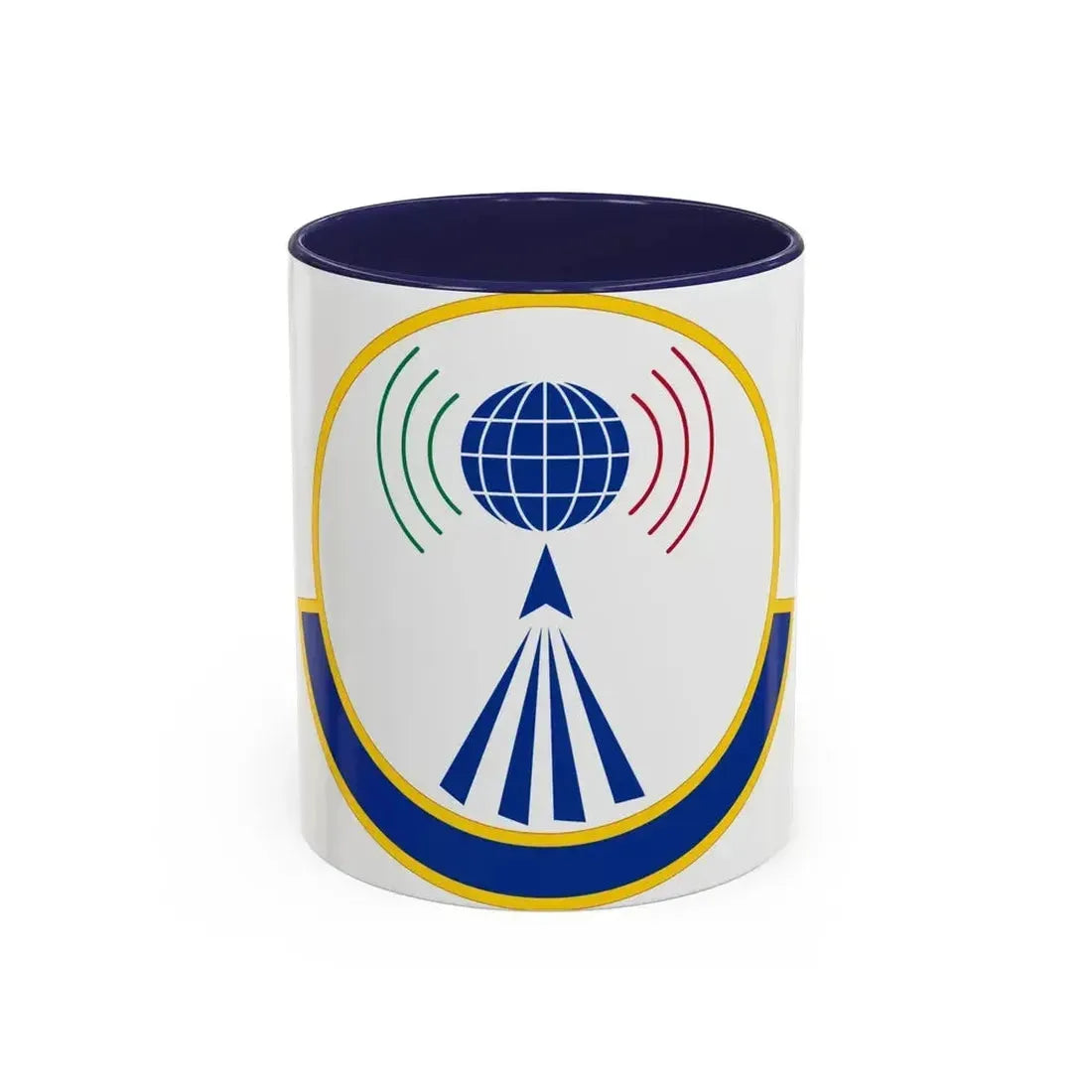 763 Enterprise Sourcing Squadron AFMC (U.S. Air Force) Accent Coffee Mug 11oz Navy - Go Mug Yourself
