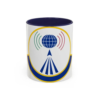 763 Enterprise Sourcing Squadron AFMC (U.S. Air Force) Accent Coffee Mug 11oz Navy - Go Mug Yourself