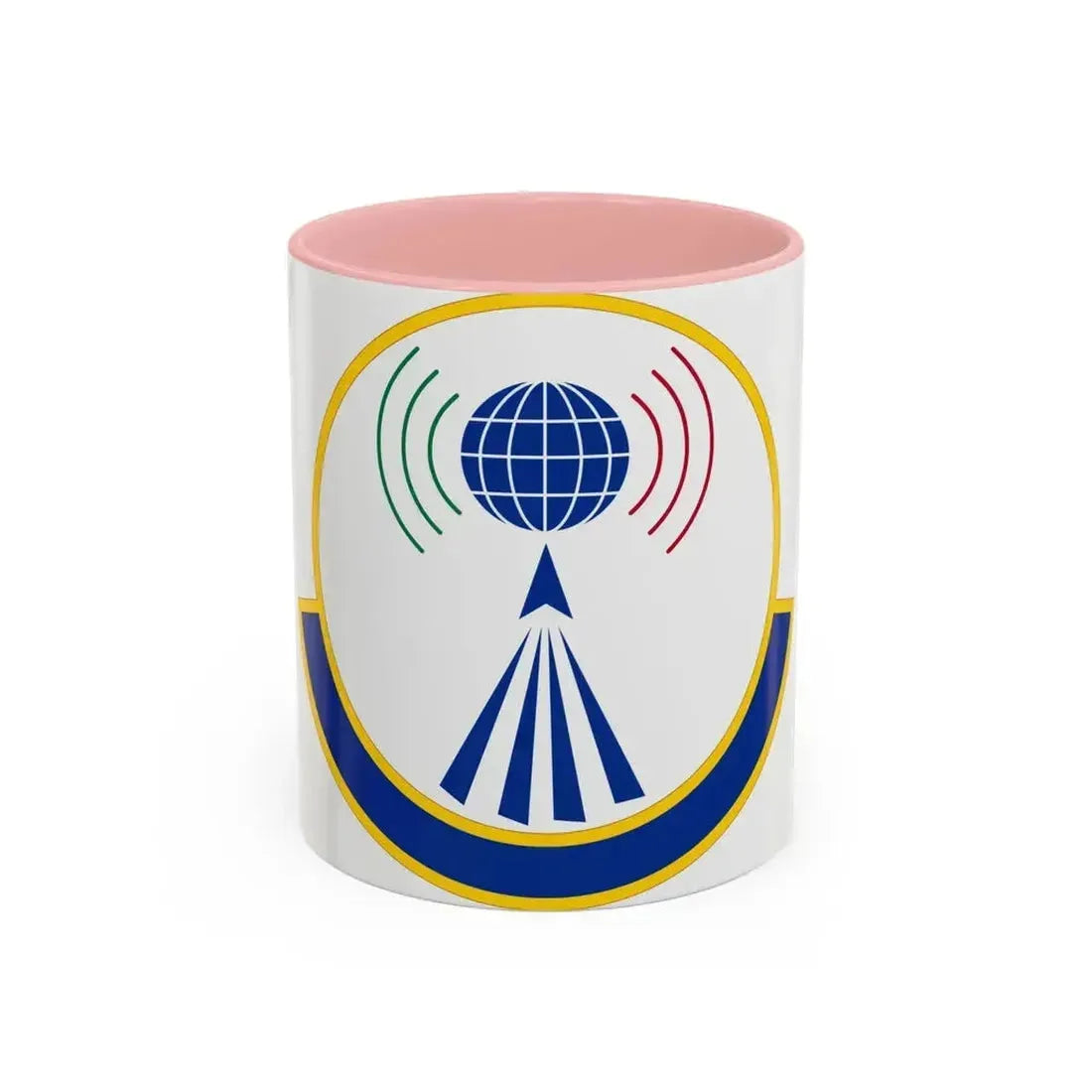 763 Enterprise Sourcing Squadron AFMC (U.S. Air Force) Accent Coffee Mug 11oz Pink - Go Mug Yourself