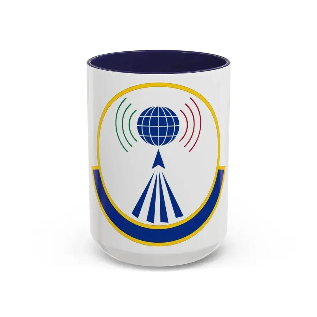 763 Enterprise Sourcing Squadron AFMC (U.S. Air Force) Accent Coffee Mug 15oz Navy - Go Mug Yourself