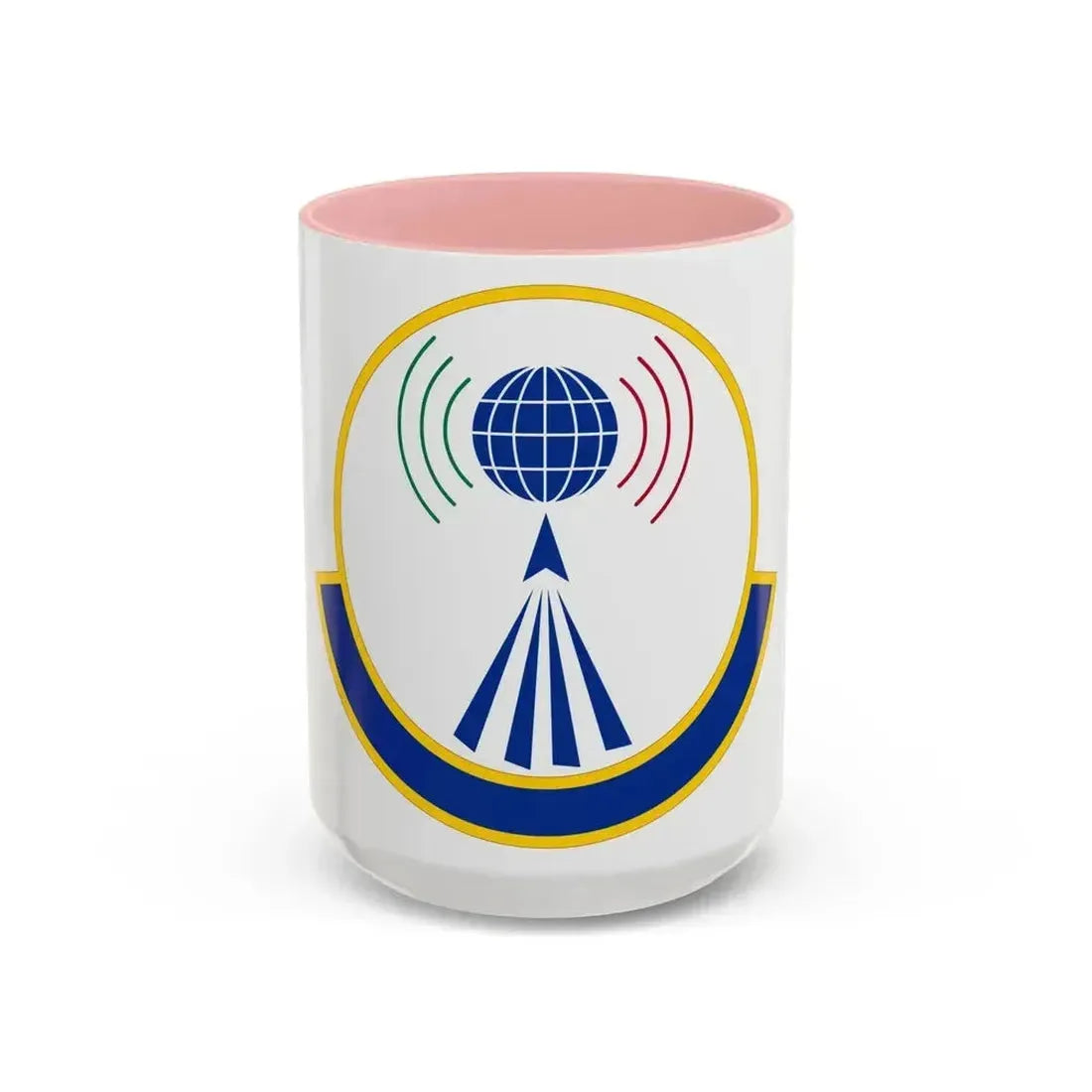 763 Enterprise Sourcing Squadron AFMC (U.S. Air Force) Accent Coffee Mug 15oz Pink - Go Mug Yourself