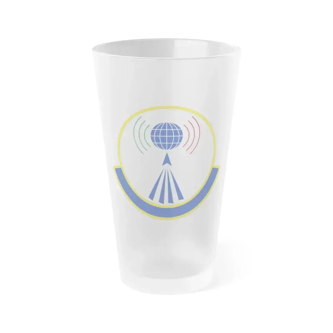 763 Enterprise Sourcing Squadron AFMC (U.S. Air Force) Frosted Pint Glass 16oz 16oz Frosted - Go Mug Yourself