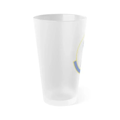763 Enterprise Sourcing Squadron AFMC (U.S. Air Force) Frosted Pint Glass 16oz - Go Mug Yourself