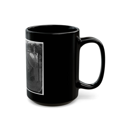 Washington, District Of Columbia. Two Officers Of Gen. Andrew A. Humpreys' Staff (U.S. Civil War) Black Coffee Mug