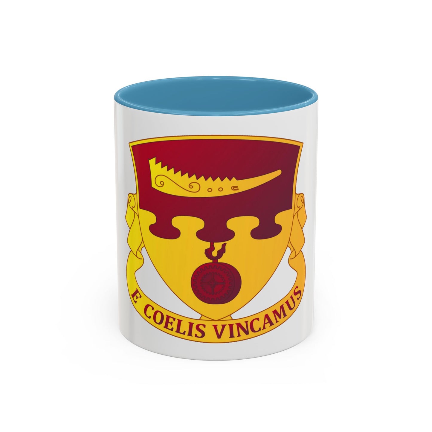 675th Airborne Field Artillery Battalion (U.S. Army) Accent Coffee Mug