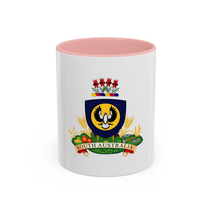 Coat of arms of South Australia - Accent Coffee Mug