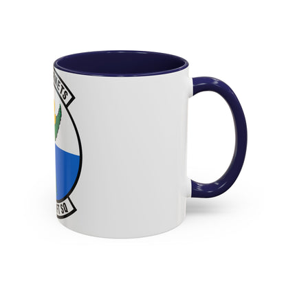 61st Airlift Squadron (U.S. Air Force) Accent Coffee Mug