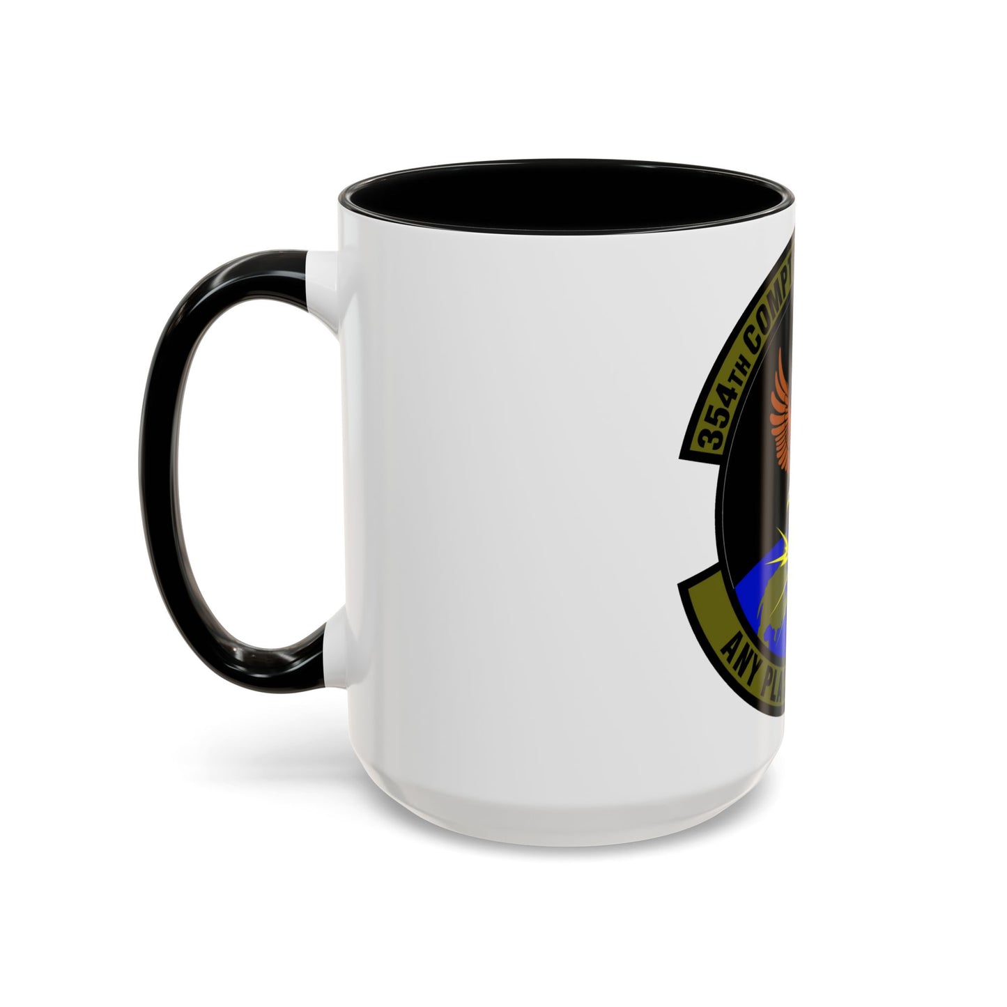 354th Comptroller Squadron (U.S. Air Force) Accent Coffee Mug