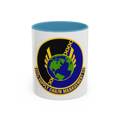 422d Supply Chain Management Squadron (U.S. Air Force) Accent Coffee Mug