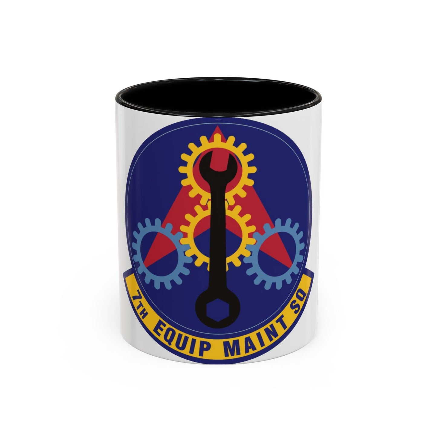 7th Equipment Maintenance Squadron (U.S. Air Force) Accent Coffee Mug