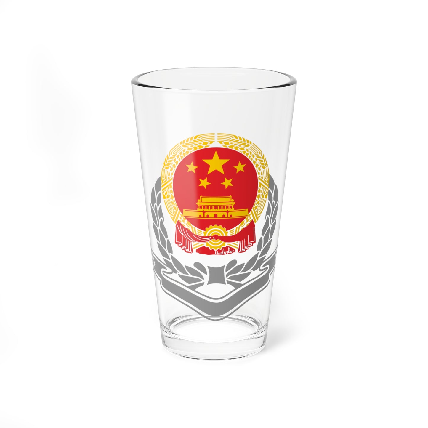 State Administration of Taxation of P.R.China badge (China) (Coat of Arms) Pint Glass 16oz