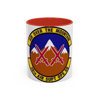20 Air Support Operations Squadron ACC (U.S. Air Force) Accent Coffee Mug