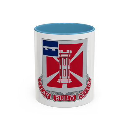 363 Engineer Battalion (U.S. Army) Accent Coffee Mug
