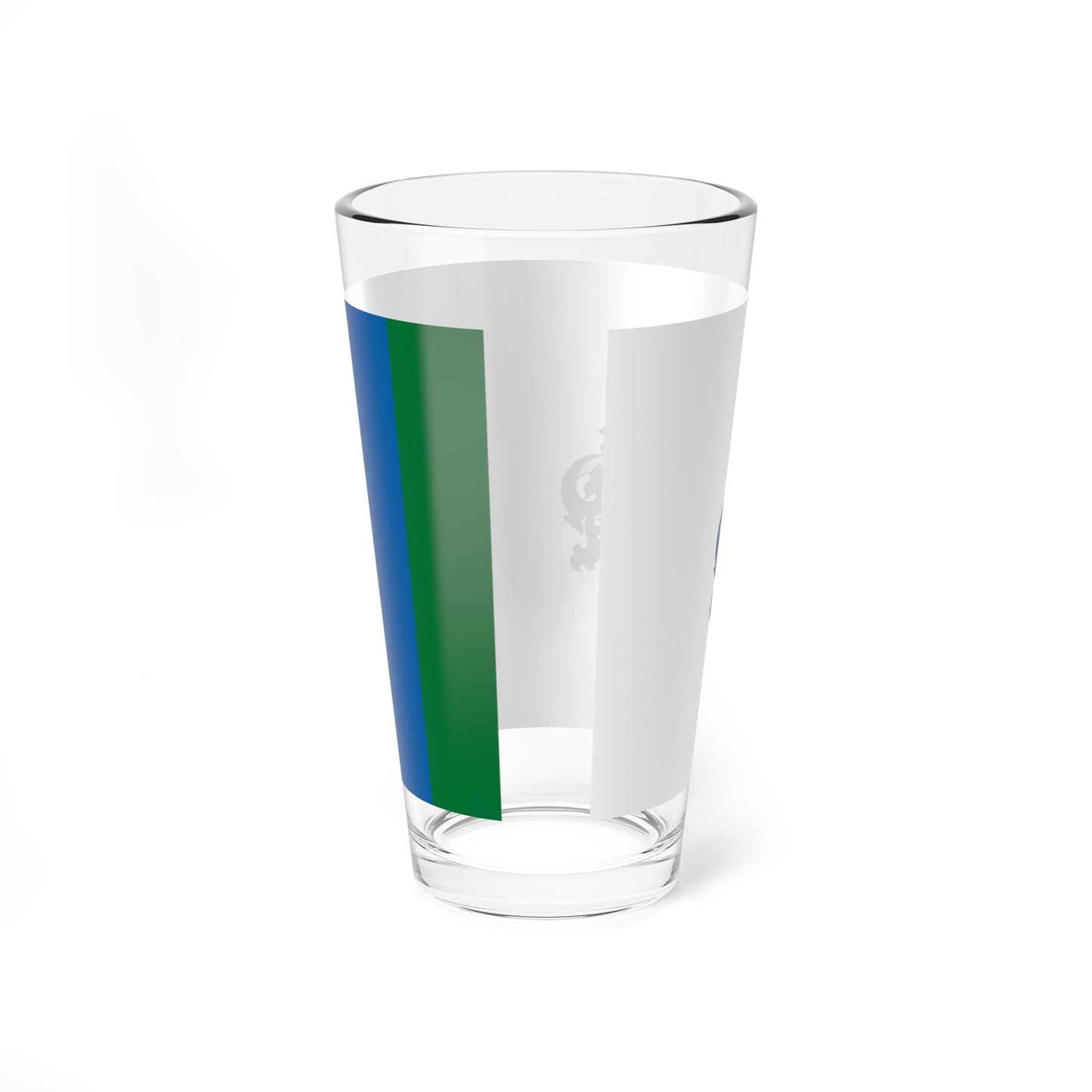 Flag of Villany variant (Hungary) Pint Glass 16oz