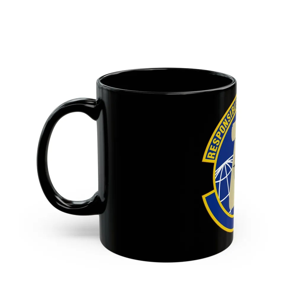 764 Enterprise Sourcing Squadron AFMC (U.S. Air Force) Black Coffee Mug-Go Mug Yourself