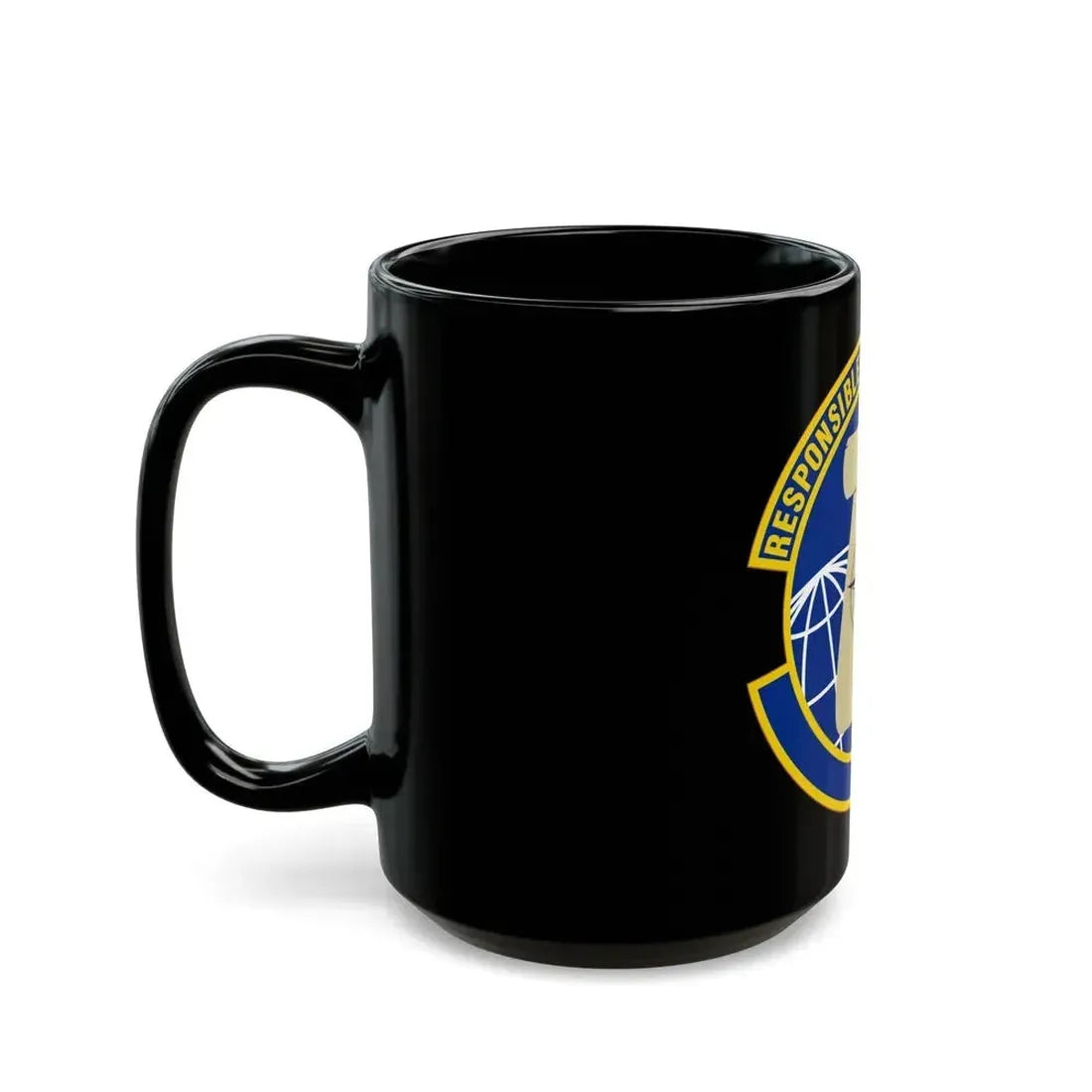 764 Enterprise Sourcing Squadron AFMC (U.S. Air Force) Black Coffee Mug - Go Mug Yourself