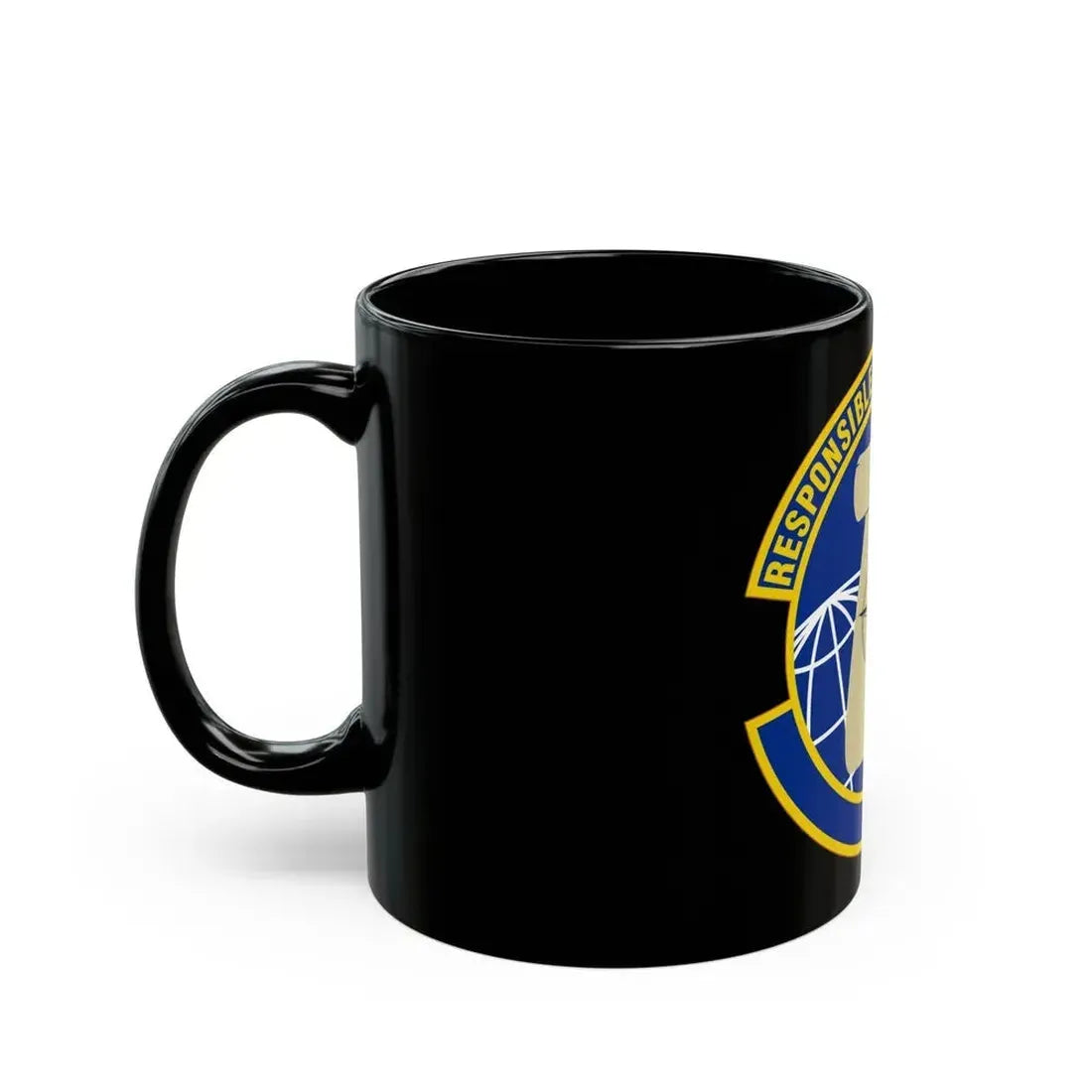 764 Enterprise Sourcing Squadron AFMC (U.S. Air Force) Black Coffee Mug - Go Mug Yourself