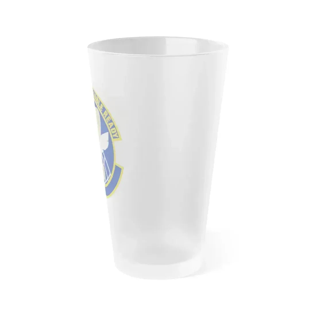 764 Enterprise Sourcing Squadron AFMC (U.S. Air Force) Frosted Pint Glass 16oz - Go Mug Yourself