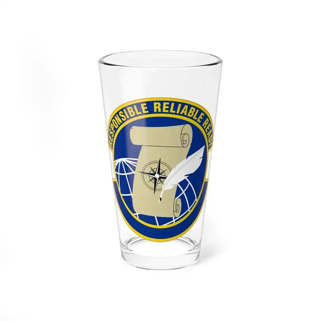 764 Enterprise Sourcing Squadron AFMC (U.S. Air Force) Pint Glass 16oz 16oz - Go Mug Yourself