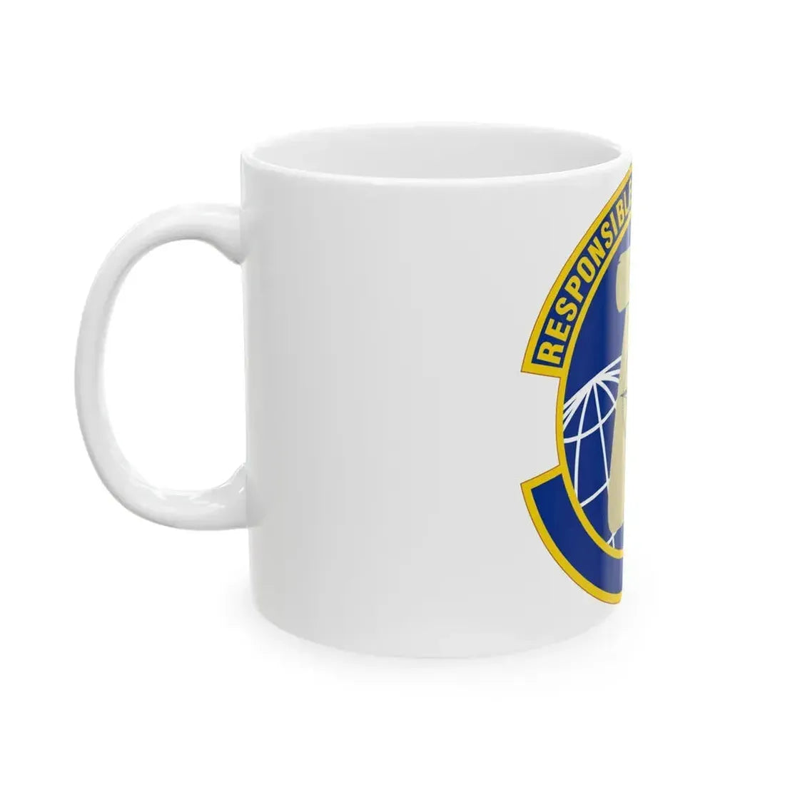 764 Enterprise Sourcing Squadron AFMC (U.S. Air Force) White Coffee Mug - Go Mug Yourself