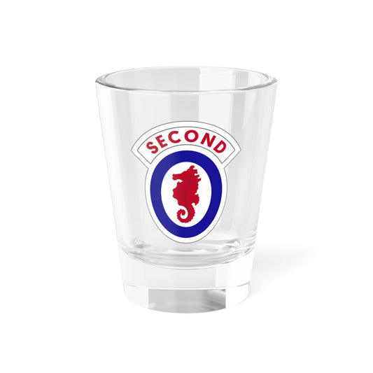 2 Engineer Brigade (U.S. Army) Shot Glass 1.5oz