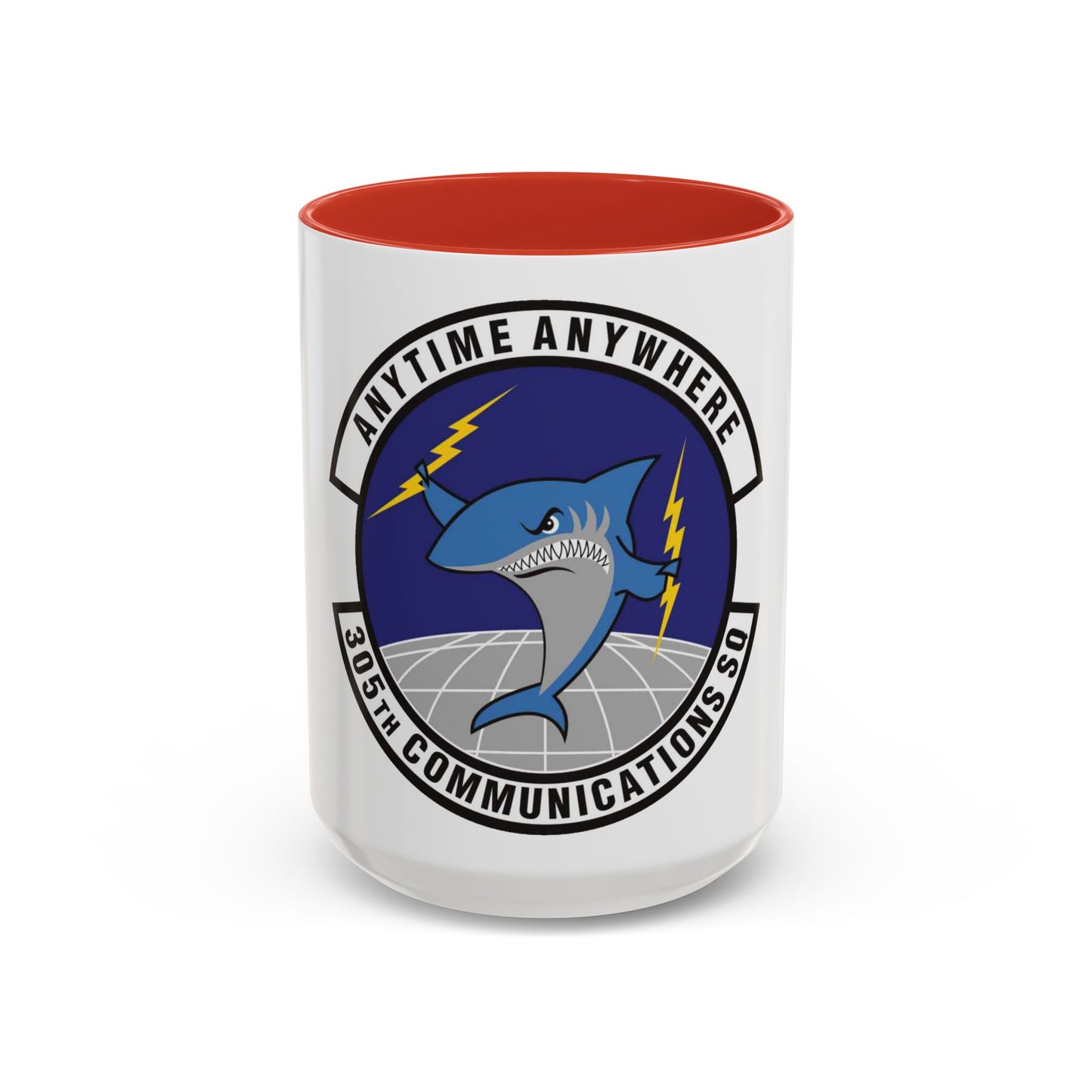 305th Communications Squadron (U.S. Air Force) Accent Coffee Mug