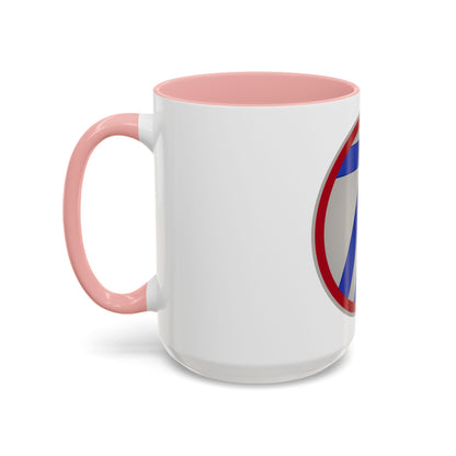 71st Infantry Division (U.S. Army) Accent Coffee Mug