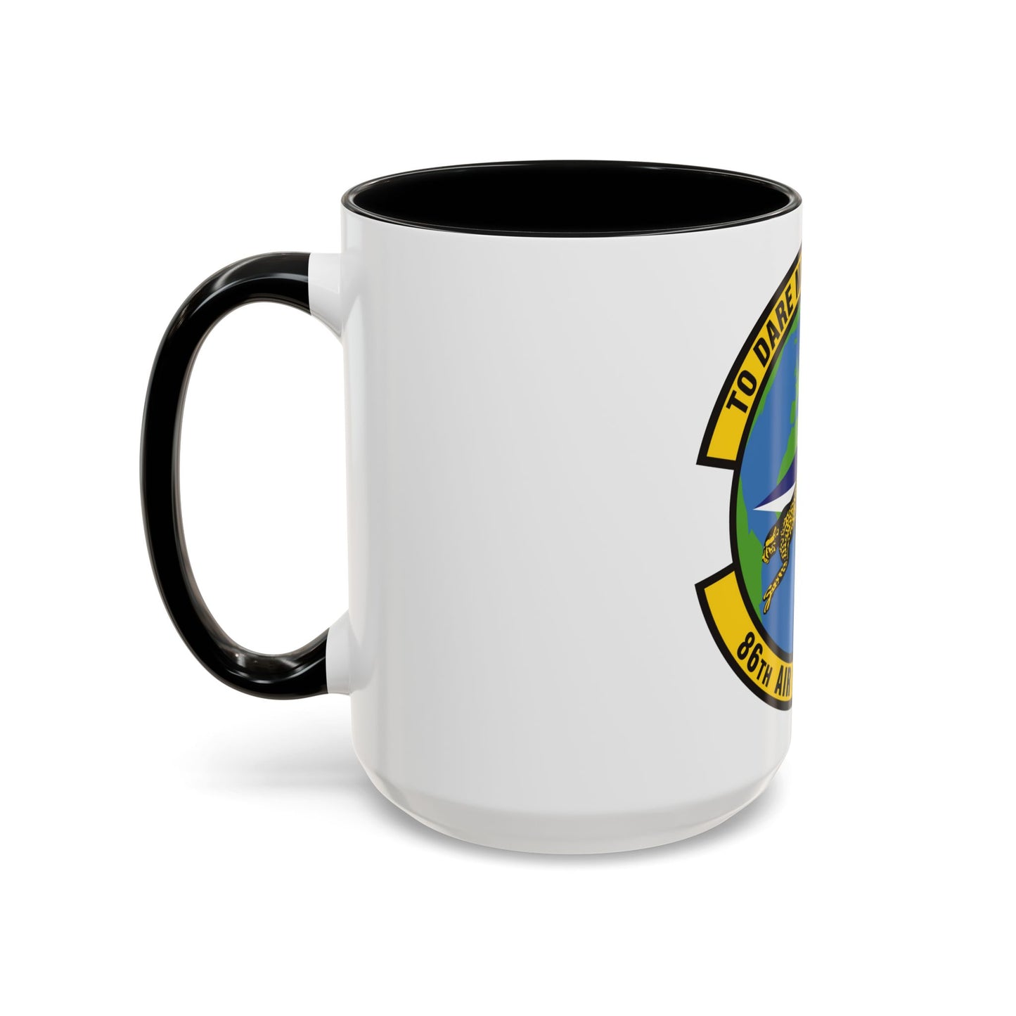 86th Air Mobility Squadron (U.S. Air Force) Accent Coffee Mug