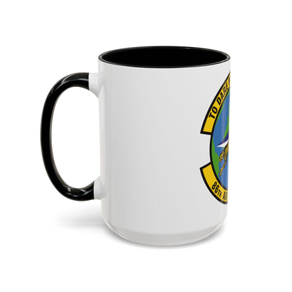 86th Air Mobility Squadron (U.S. Air Force) Accent Coffee Mug