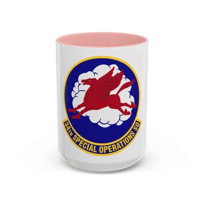 34th Special Operations Squadron (U.S. Air Force) Accent Coffee Mug
