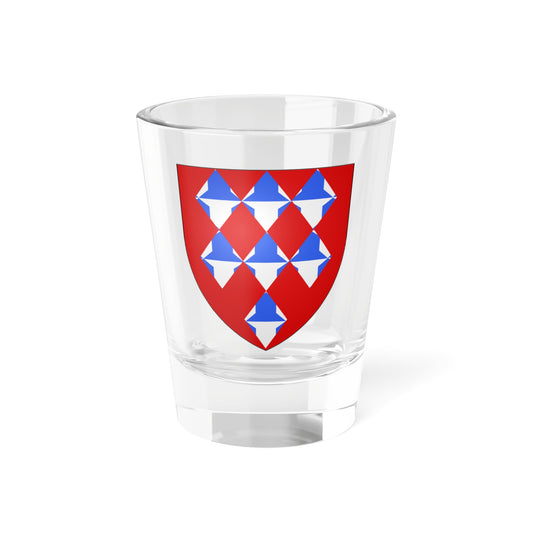Hugh de Burgh (England) (Coat of Arms) Shot Glass 1.5oz