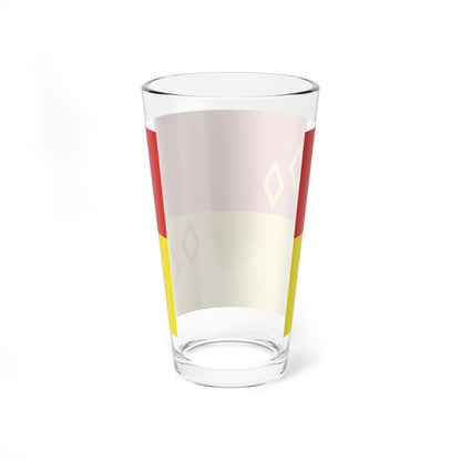 Flag of Noginsky rayon Moscow oblast (Russia) Pint Glass 16oz