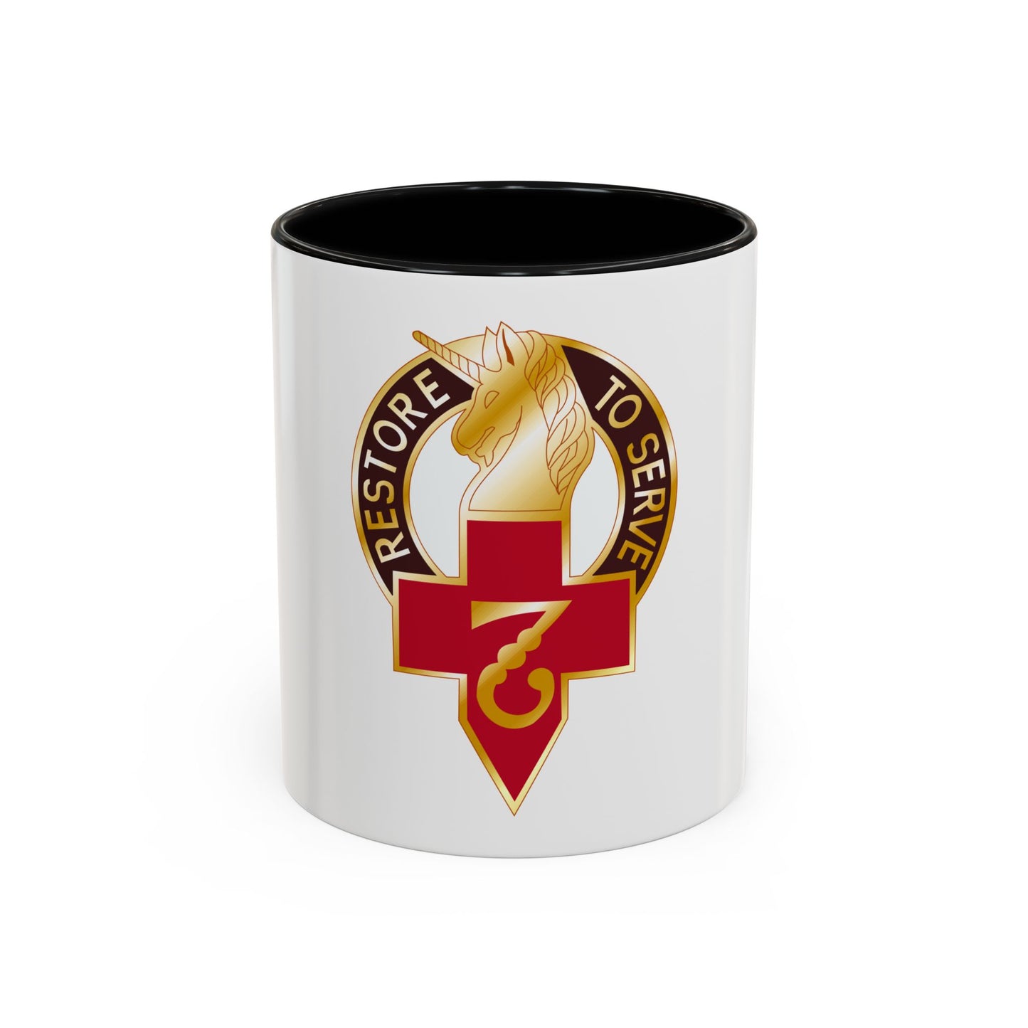 807 Surgical Hospital (U.S. Army) Accent Coffee Mug