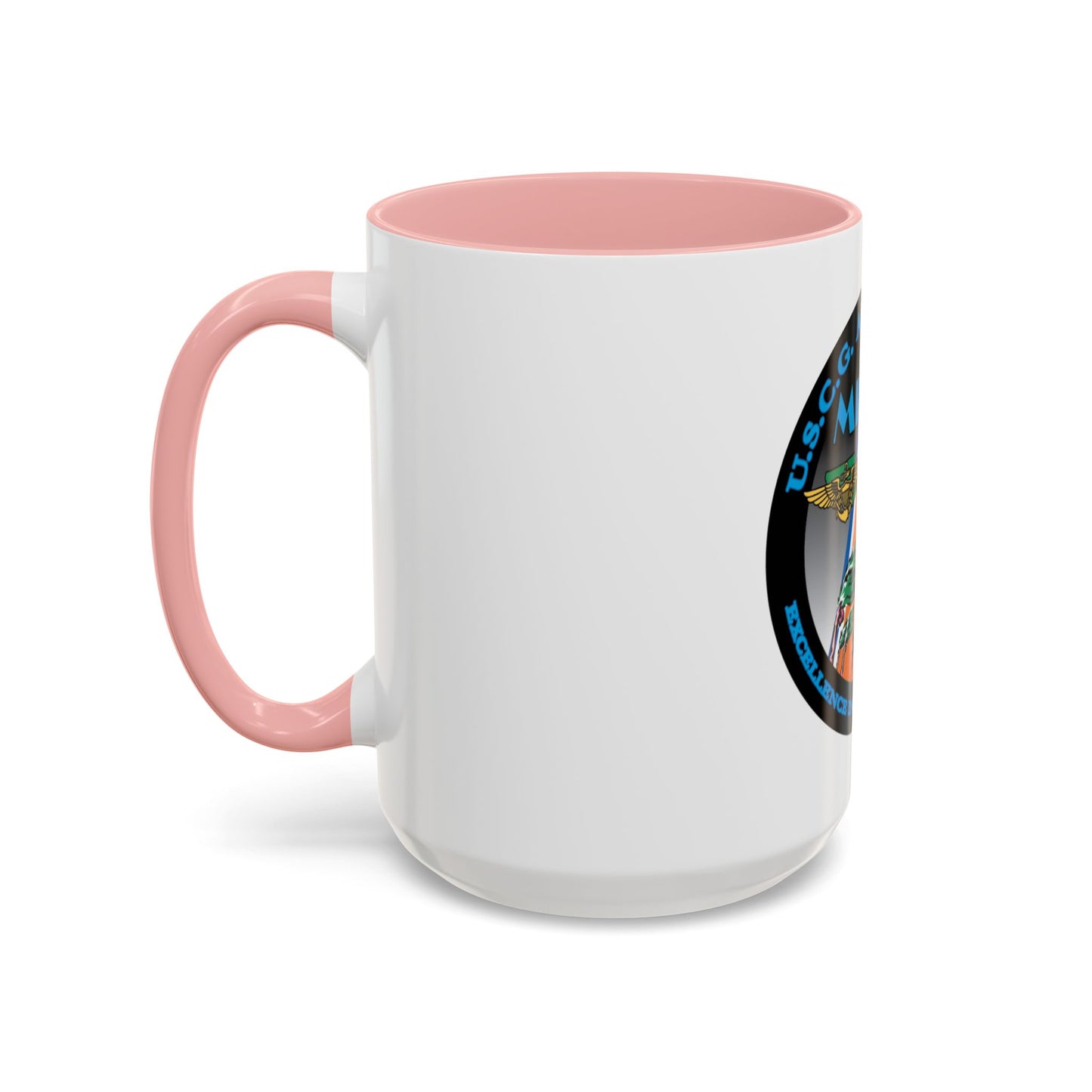 USCG Air Station Miami (U.S. Coast Guard) Accent Coffee Mug