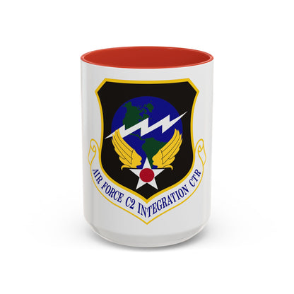 Air Force Command & Control Integration Center (U.S. Air Force) Accent Coffee Mug