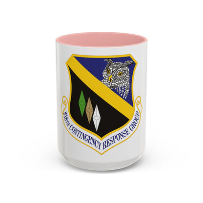 818th Contingency Response Group (U.S. Air Force) Accent Coffee Mug