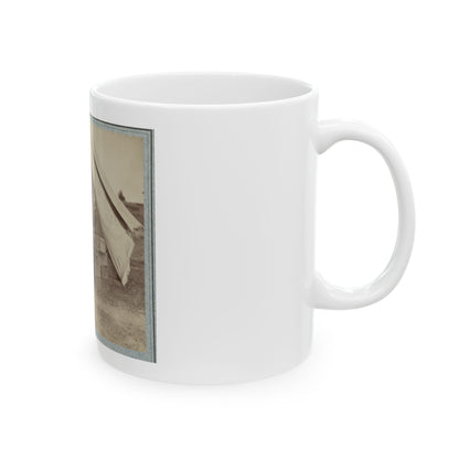 22d New York State Militia Near Harpers Ferry, Va., 1861 I.E.1862 004 (U.S. Civil War) White Coffee Mug
