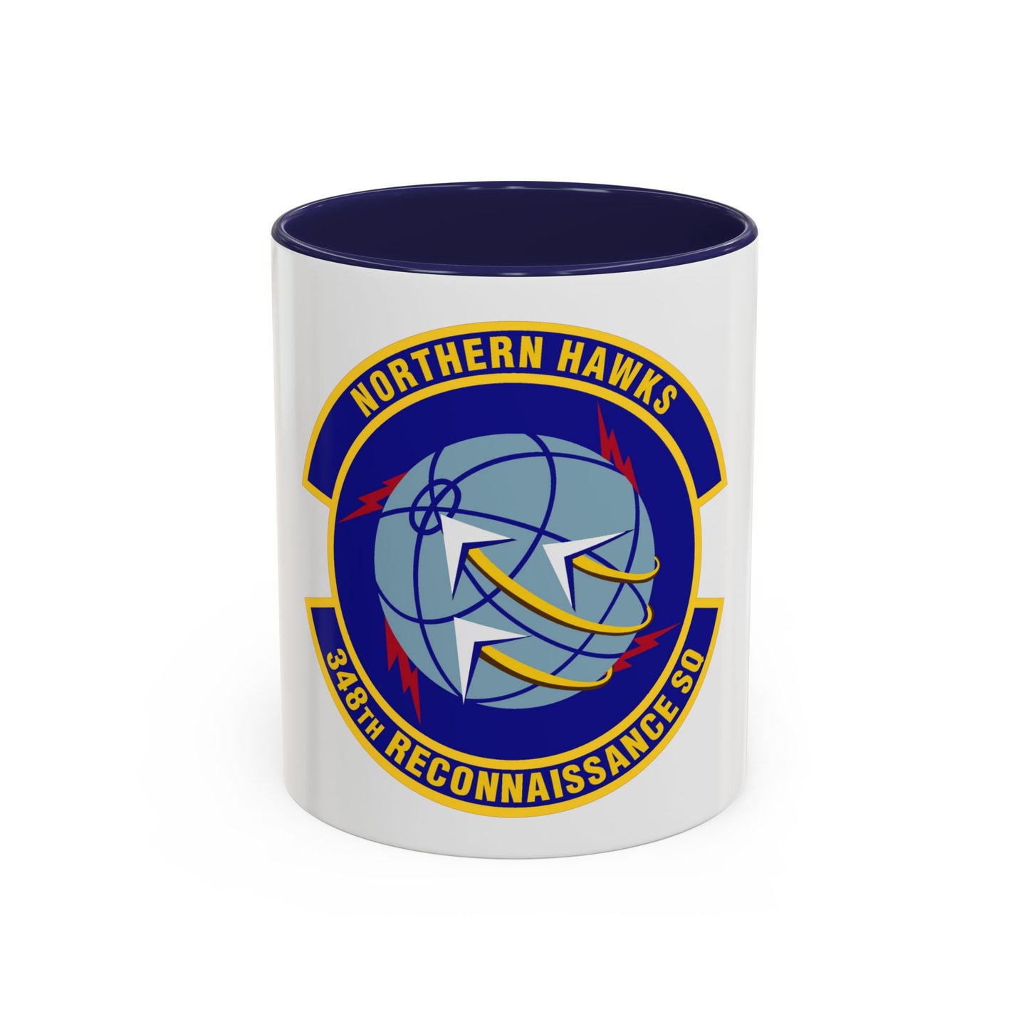 348th Reconnaissance Squadron (U.S. Air Force) Accent Coffee Mug