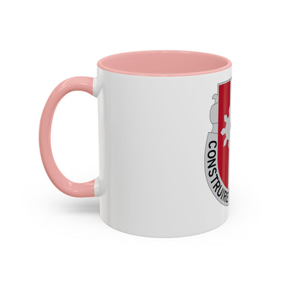 961 Engineer Battalion (U.S. Army) Accent Coffee Mug