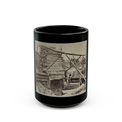 Abandoned Camp Of 9th Army Corps Near Falmouth, Va., February, 1863 001 (U.S. Civil War) Black Coffee Mug