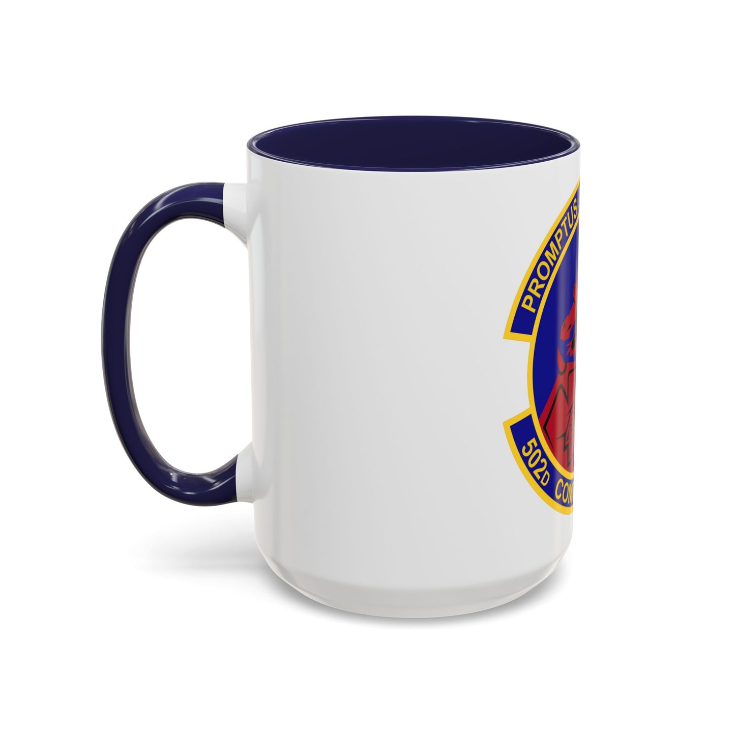 502d Comptroller Squadron (U.S. Air Force) Accent Coffee Mug