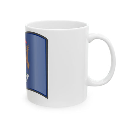 Nuvola Michigan flag (United States) White Coffee Mug