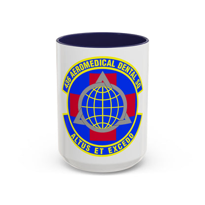 436th Aeromedical Dental Squadron (U.S. Air Force) Accent Coffee Mug