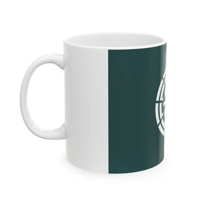 Flag of Kurume Fukuoka Japan - White Coffee Mug-Go Mug Yourself