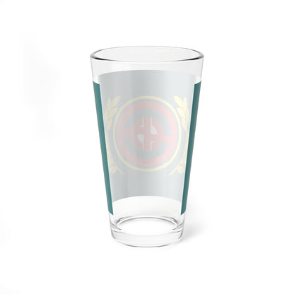 Flag of Atsuma Hokkaido (Japan) Pint Glass 16oz