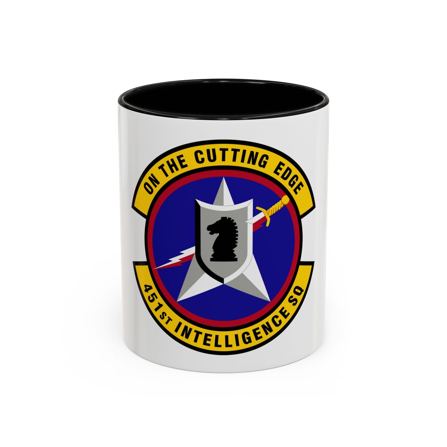451 Intelligence Squadron ACC (U.S. Air Force) Accent Coffee Mug
